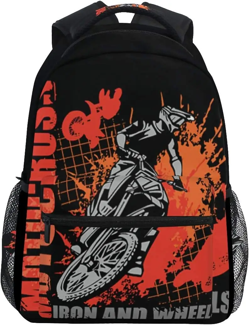 Cycling Commute Backpack - 오토바이 배낭 먼지 자전거 학교 Bookbag