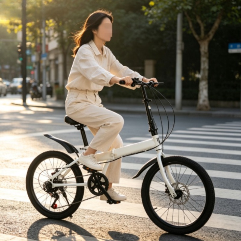 Cycling In City - 접이식 자전거 20인치 남성 여성 성인