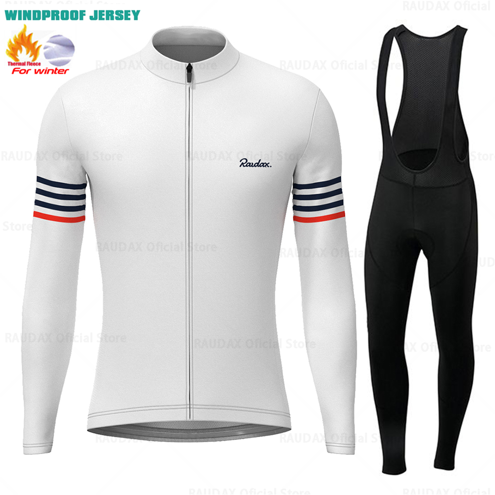 Cycling Commuter Clothing - Raudax 겨울 방풍 양털 저지 Ropa
