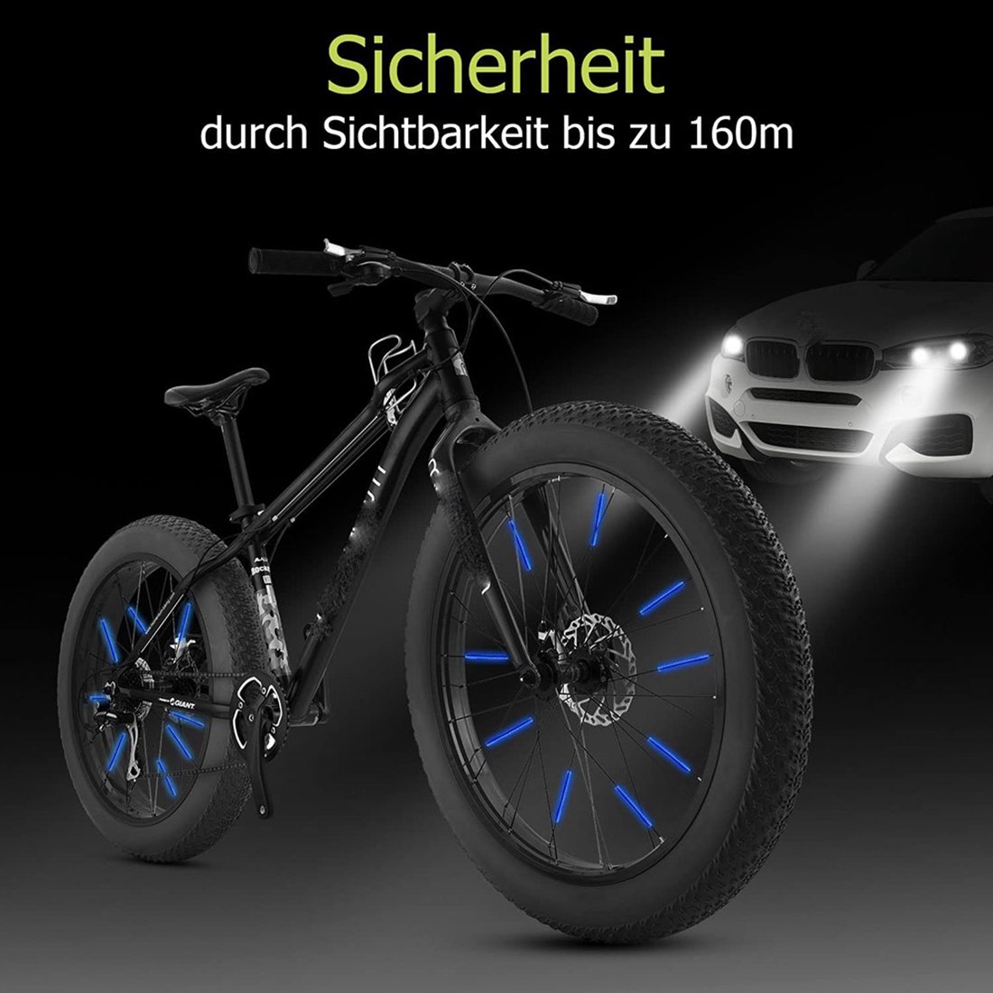 A89E-스포크 반사판 72개, 360도 °   자전거 - Spoke Reflector Set 리뷰 및 가격