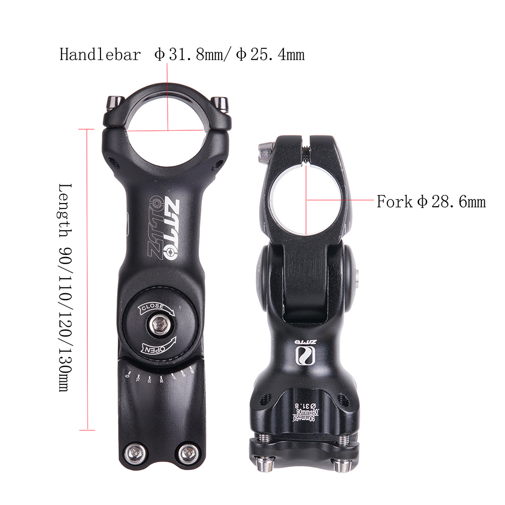 ZTTO 자전거 조절 줄기 31.8mm 25.4mm 6 - Cycling In City 리뷰 및 가격