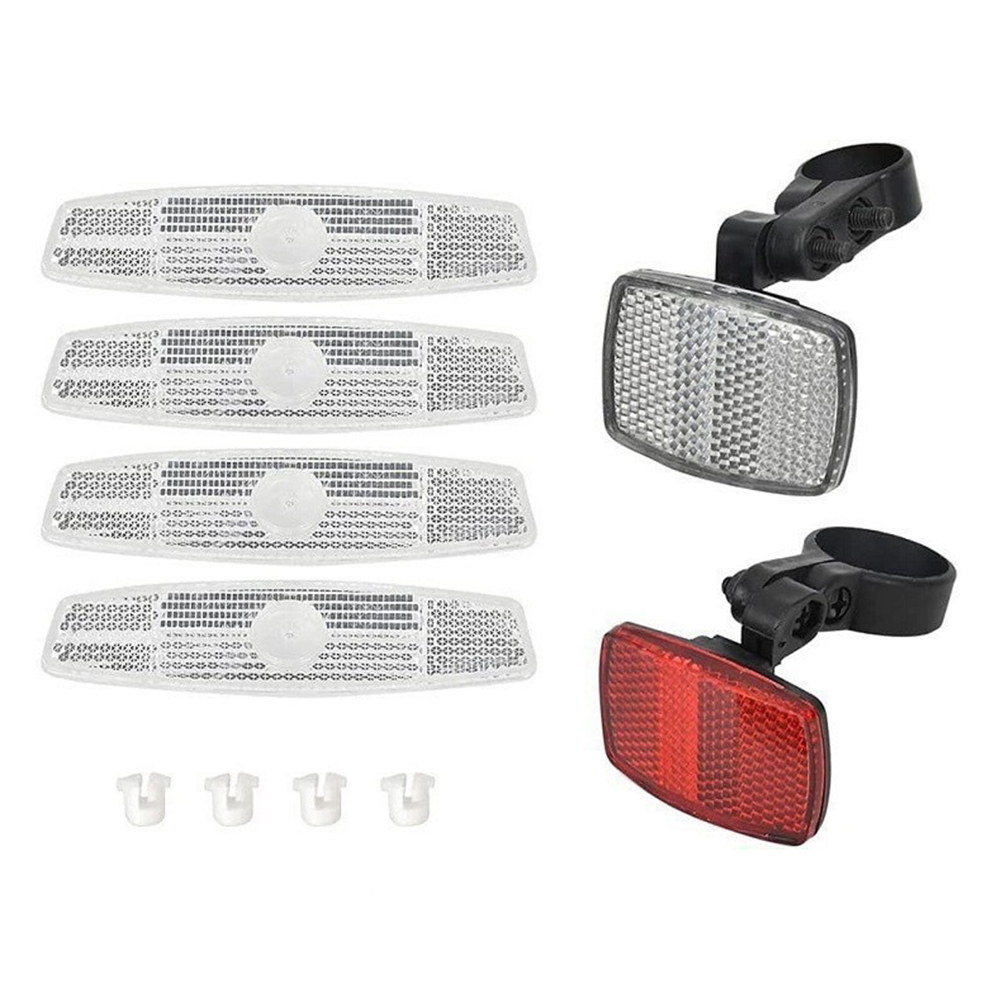 자전거용 브래킷 포함 앞뒤 스포크 반사경 세트, 가시성 - Spoke Reflector Set 리뷰 및 가격