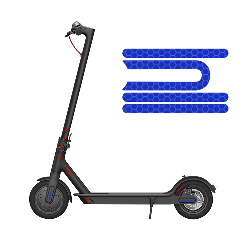 4 개/대 전기 스쿠터 반사 스티커 반사판 M365 P - Spoke Reflector Set 리뷰 및 가격