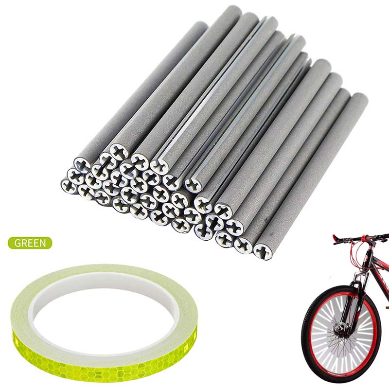 그린 아웃라인 자전거 스포크 반사판 세트 360 °   - Spoke Reflector Set 리뷰 및 가격