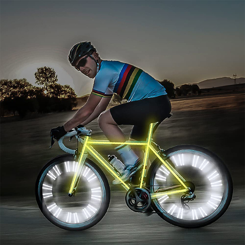 그린 아웃라인 자전거 스포크 반사판 세트 360 °   - Spoke Reflector Set 리뷰 및 가격