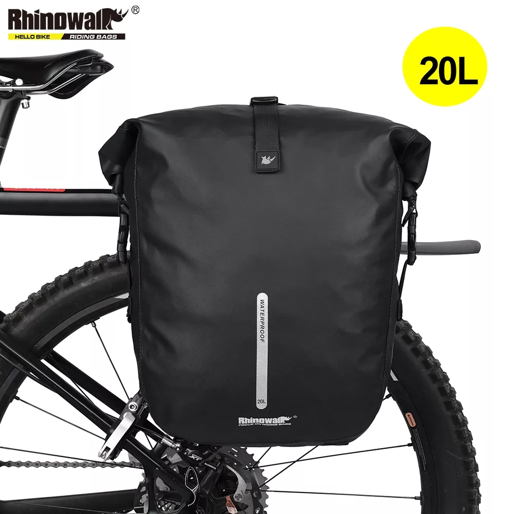 Rhinowalk-방수 자전거 패니어 백팩 20L 트렁 - Cycling Commute Backpack 리뷰 및 가격
