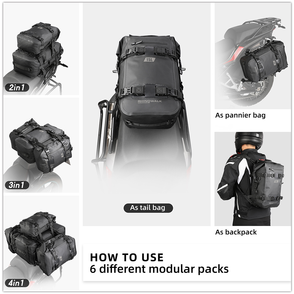 Rhinowalk 오토바이 테일 백, 모터 사이드 시트 - Cycling Commute Backpack 리뷰 및 가격