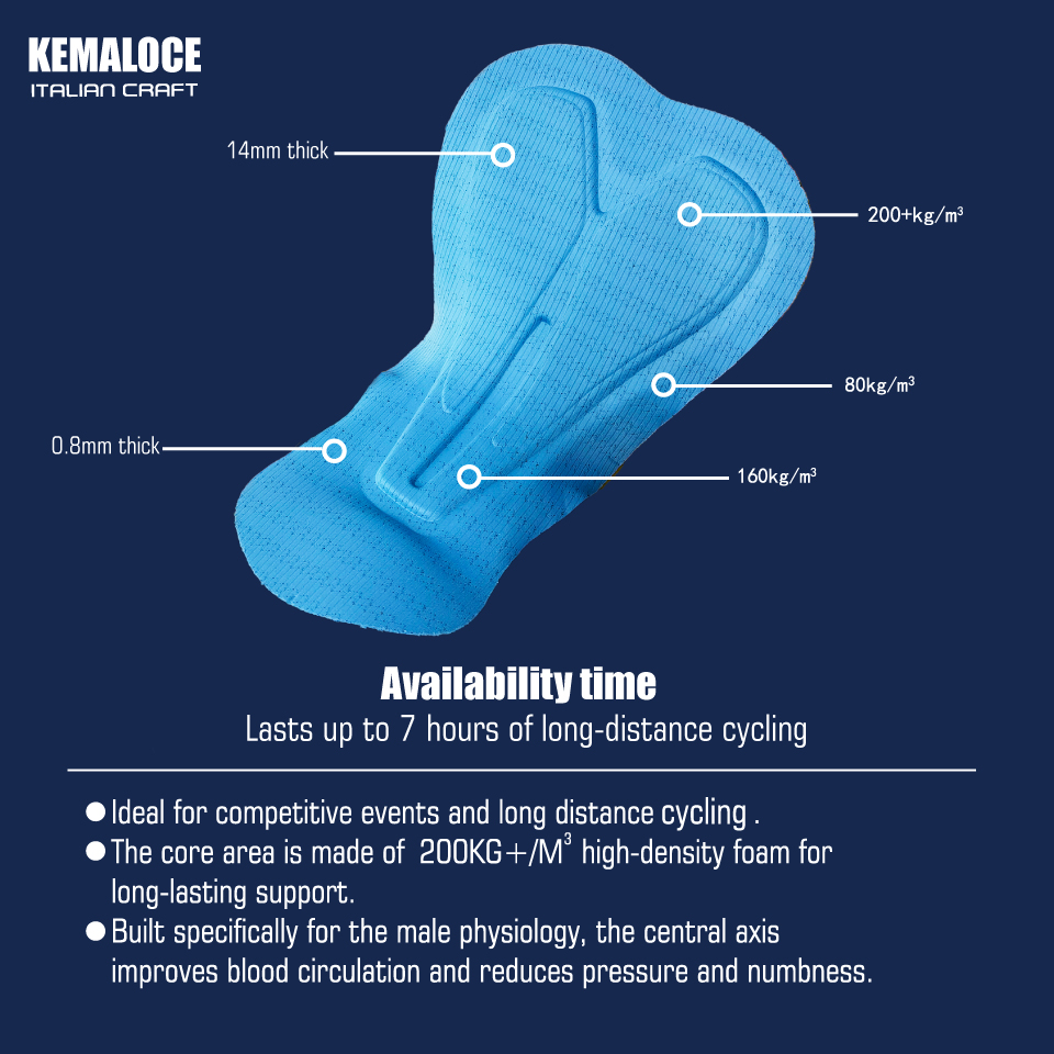 KEMALOCE-남성용 사이클링 반바지 5D 젤 패딩  - Cycling Commuter Pants 리뷰 및 가격
