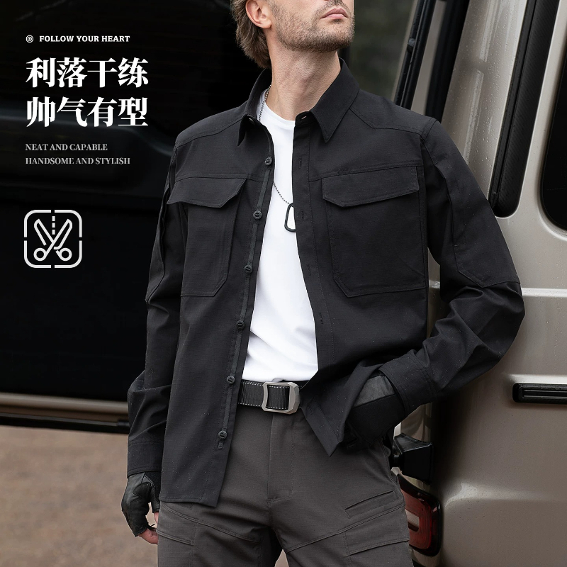 오토바이 사이클링 재킷 셔츠 사계절 재킷 긴팔 작업복  - Cycling Commute Jacket 리뷰 및 가격